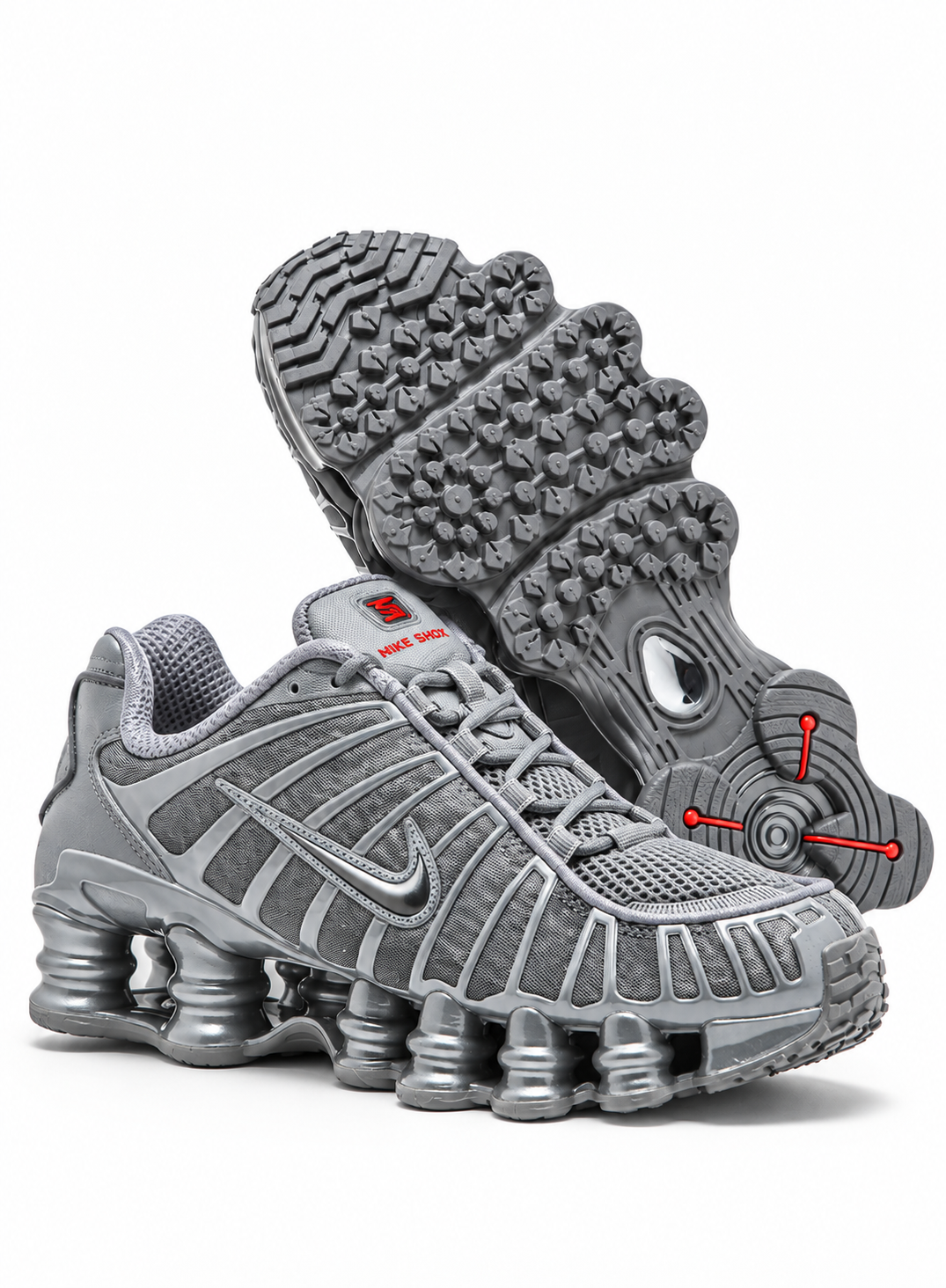 Nike Shox Grey Sneaker