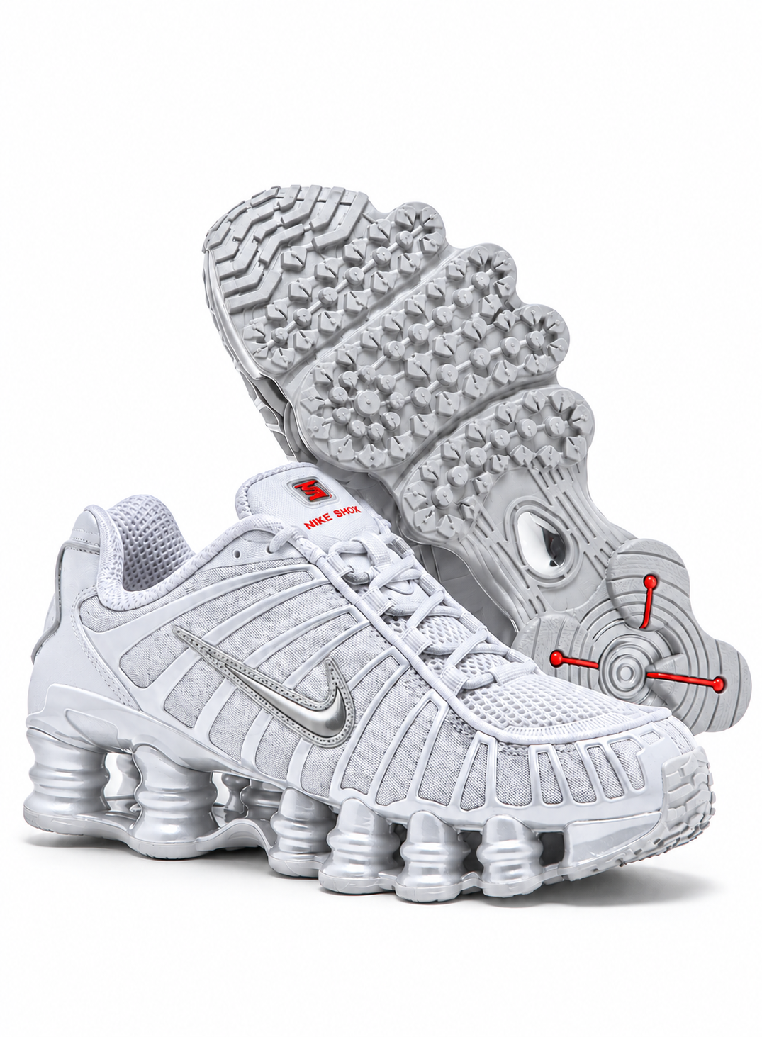 Nike Shox White Sneaker