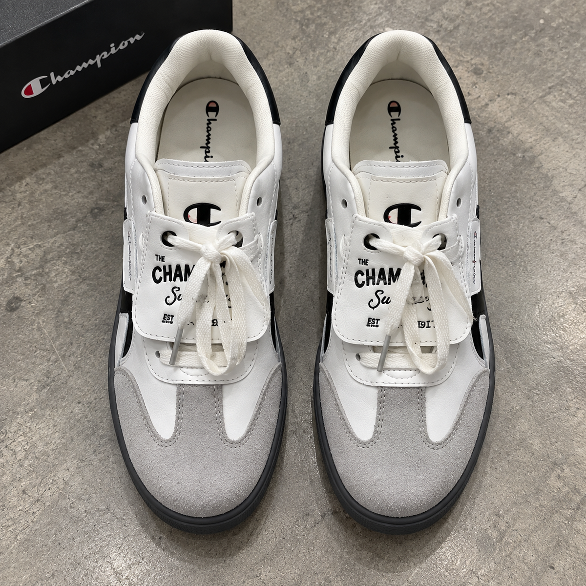 Champion TTrainer White/Black sneaker