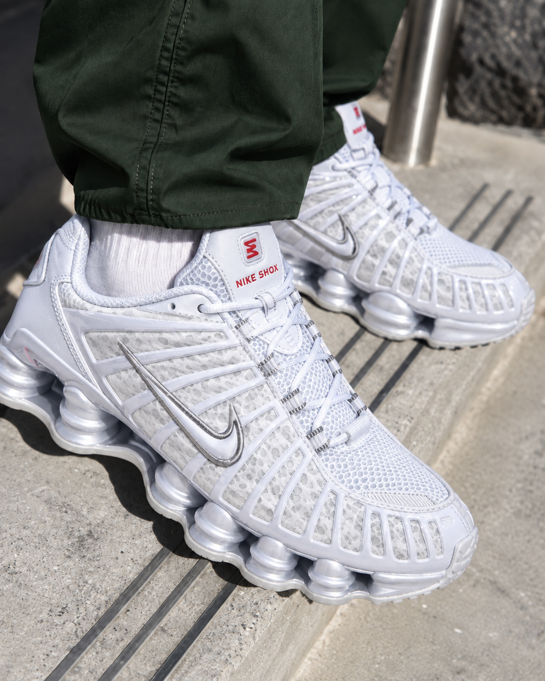 Nike Shox White Sneaker