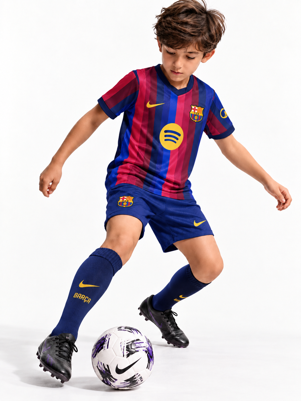 Barcelona Home Kit for Kids 2026/27