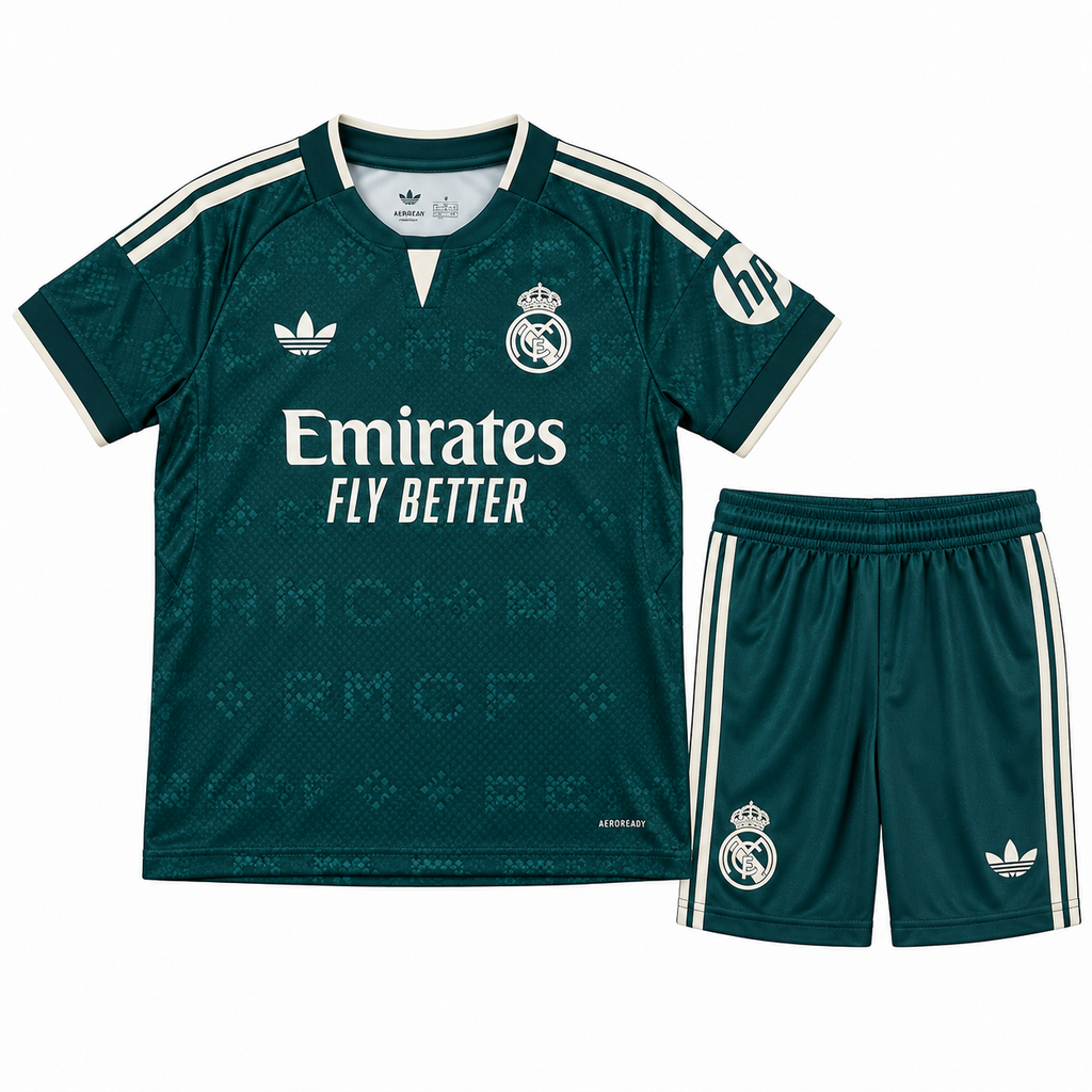 Real Madrid Away Kit For Kids 2026-27