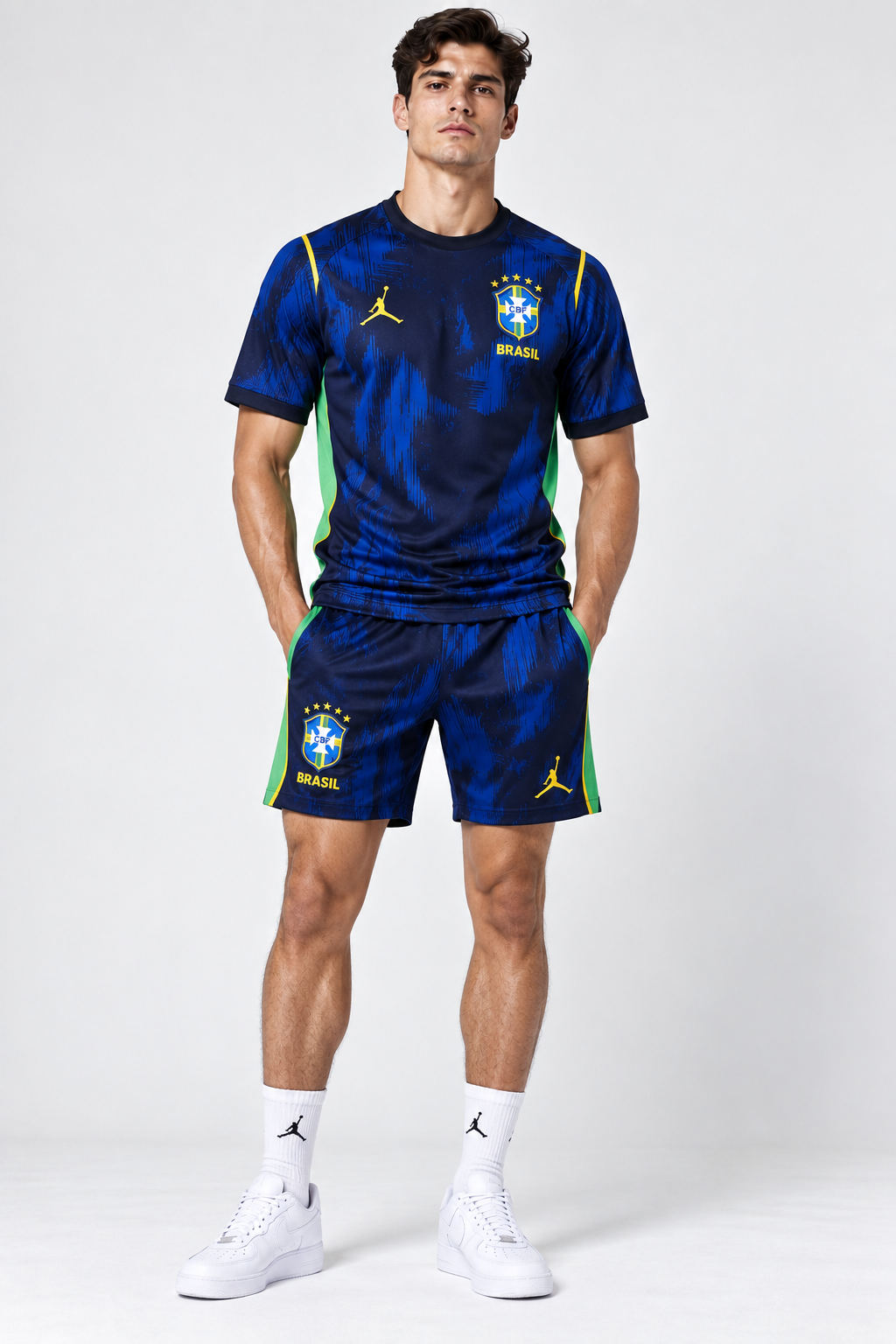 Brazil home kit 2026-27 jersey & shorts