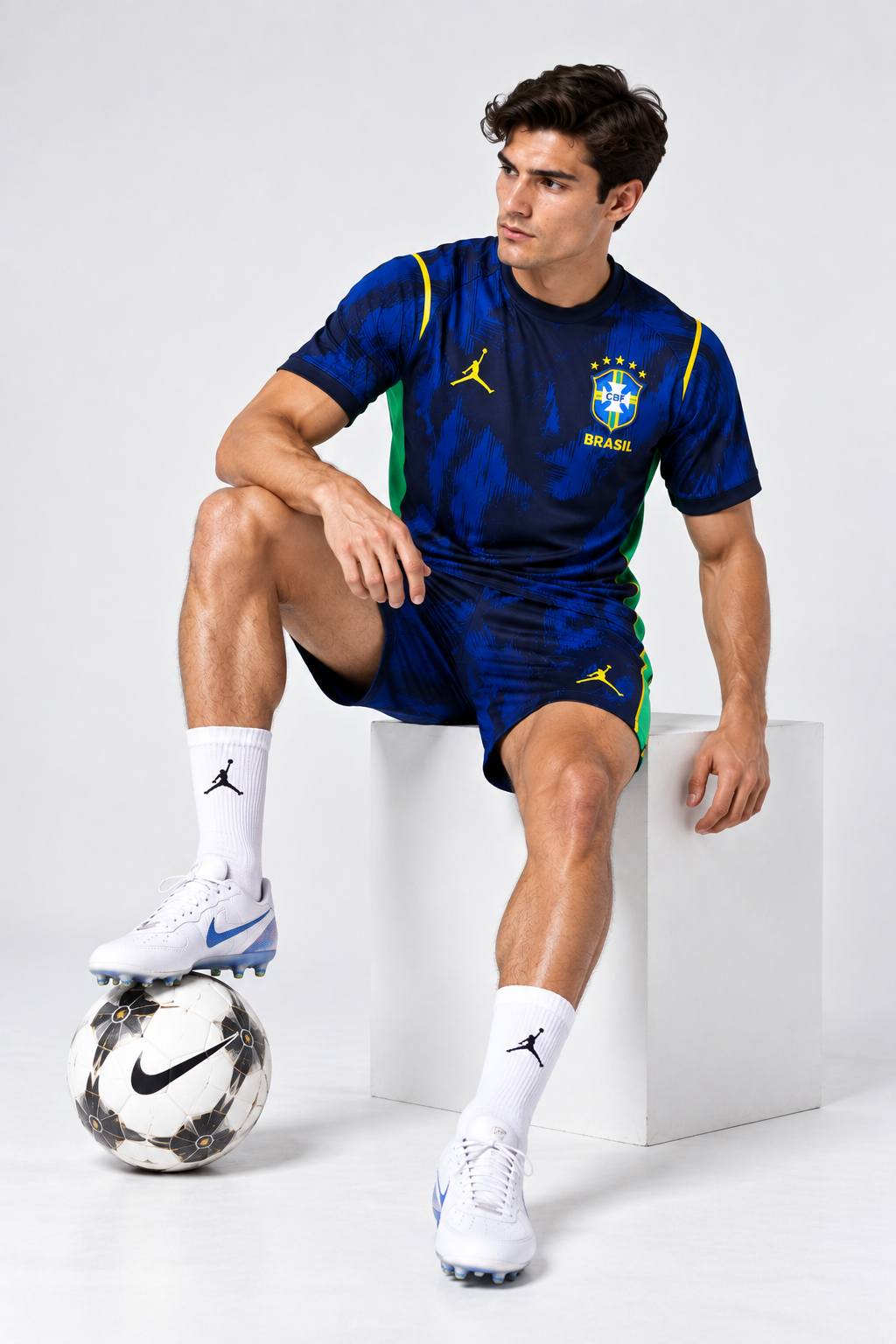 Brazil home kit 2026-27 jersey & shorts