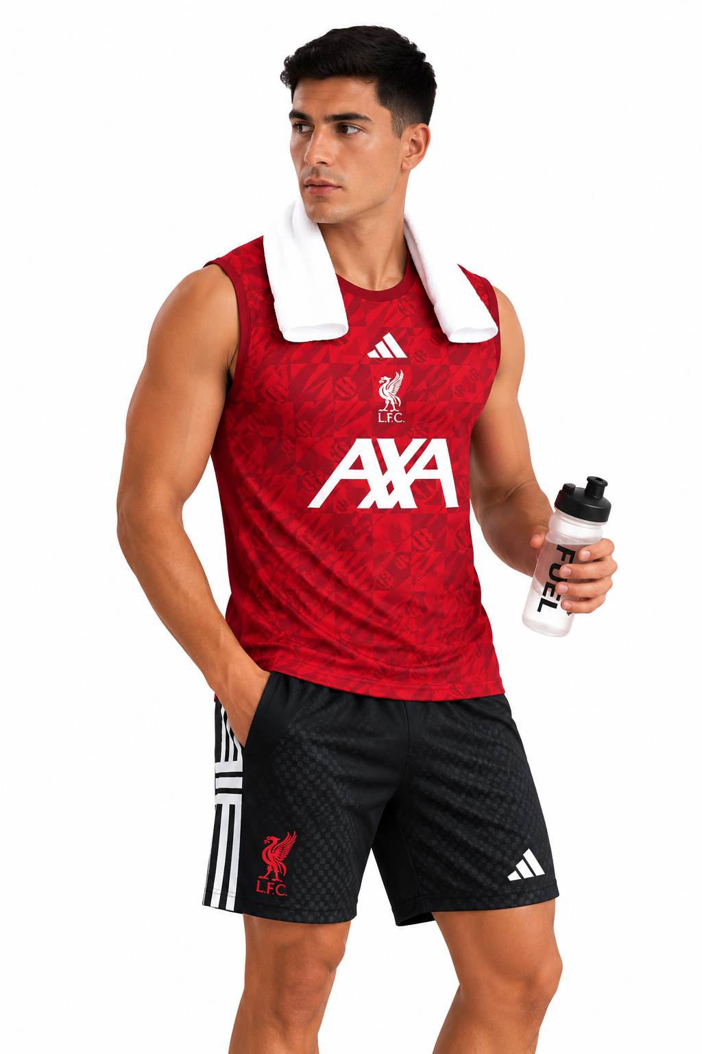 Liverpool 2026/27 Midnight Red Sleeveless Training Set – Tank Top & Shorts