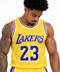 basketball jersey Lakers Lebron James#23-Swingman