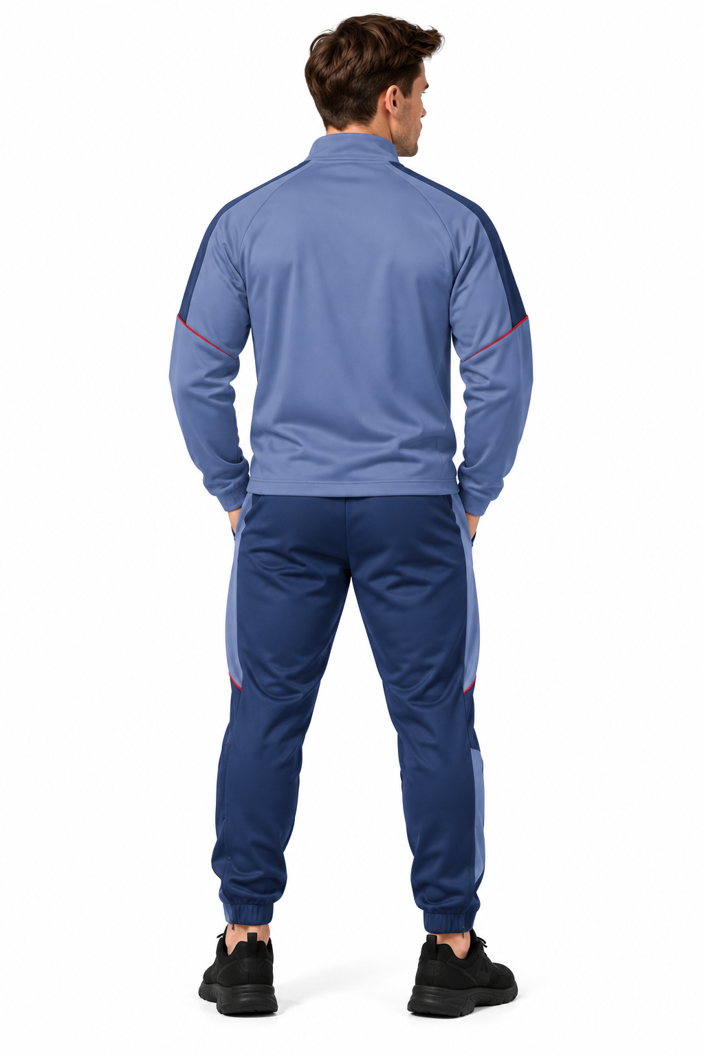England Training Tracksuit-Gray/Navy