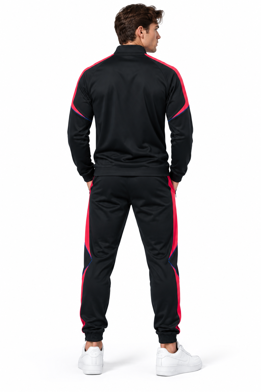PSG Neon Accented Black Tracksuit