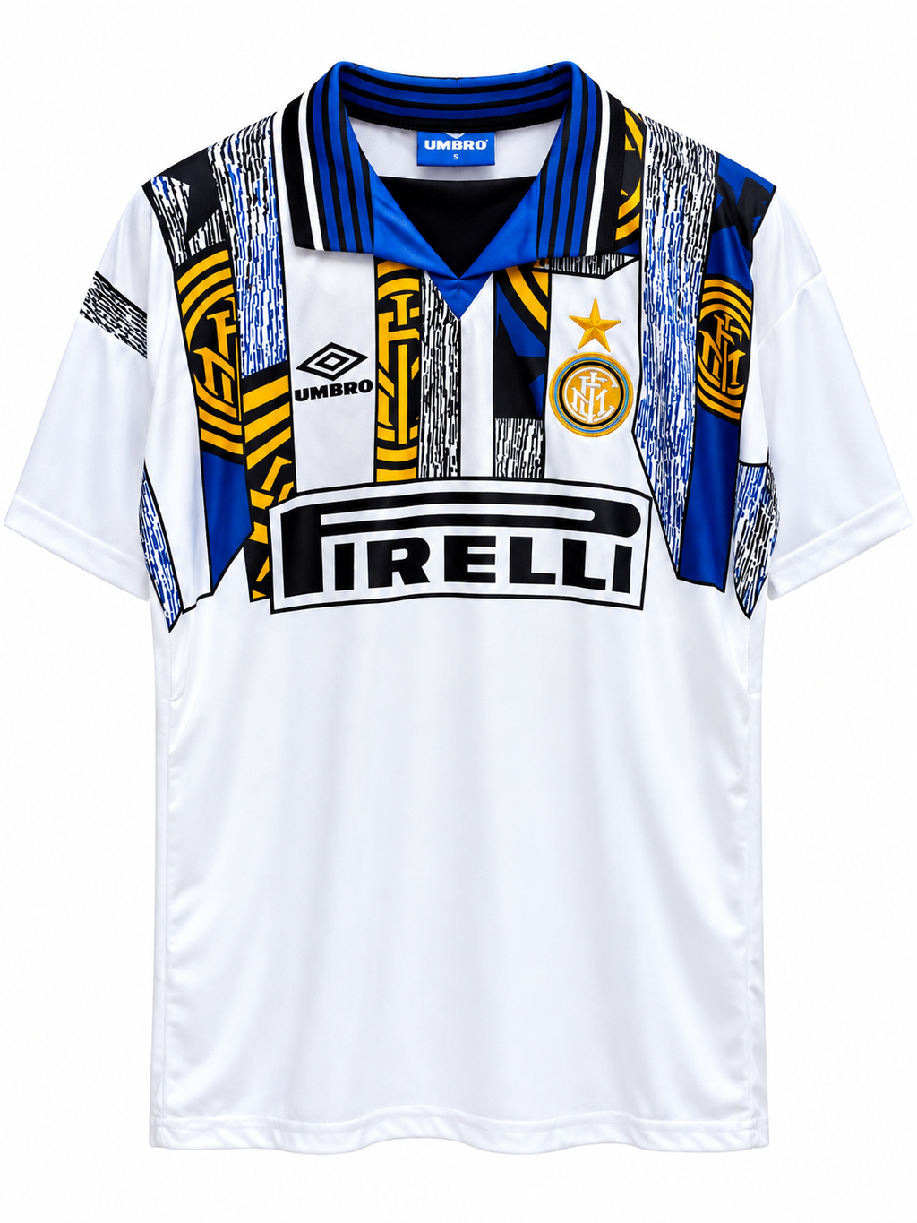 Inter Milan 1995/96 Roberto Carlos #6 Away Retro Jersey