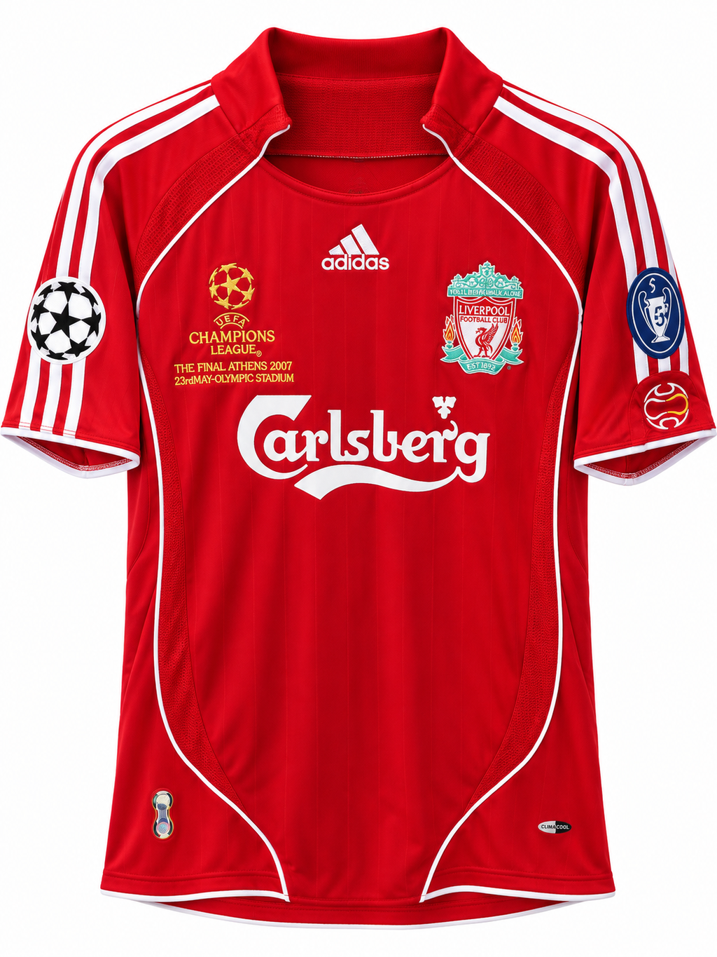 Liverpool 2006–08 Gerrard #8 Home Retro Jersey