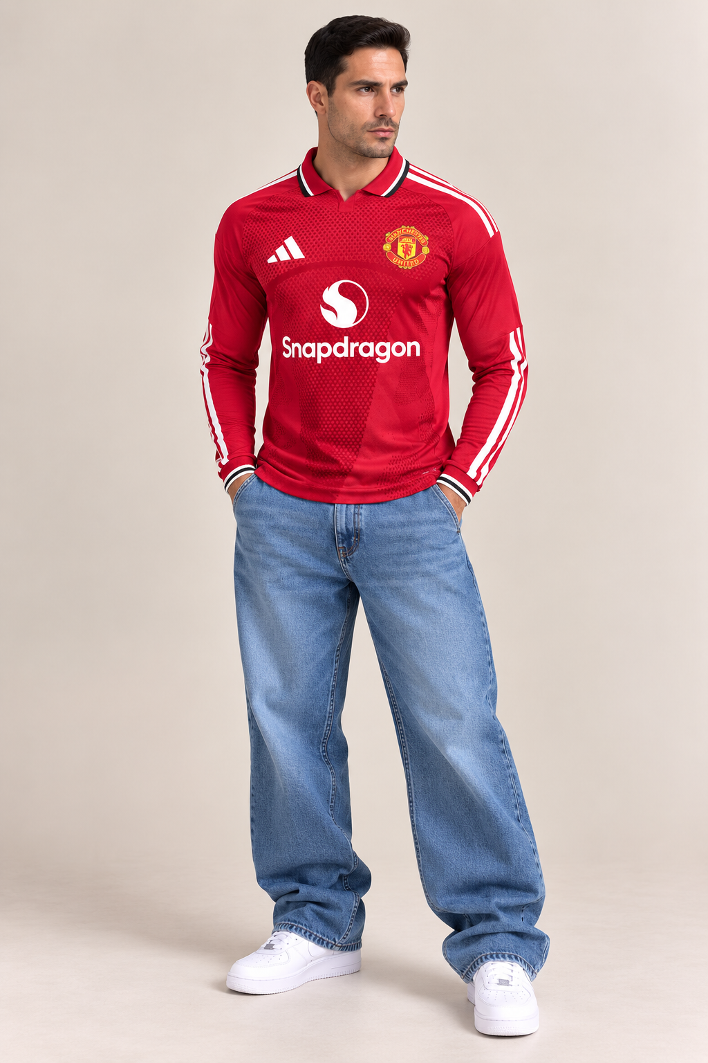 Manchester United Home Long Sleeve Jersey 2026/27