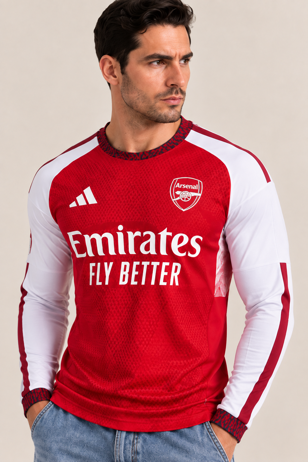 Arsenal Home Long Sleeve Jersey 2026/27