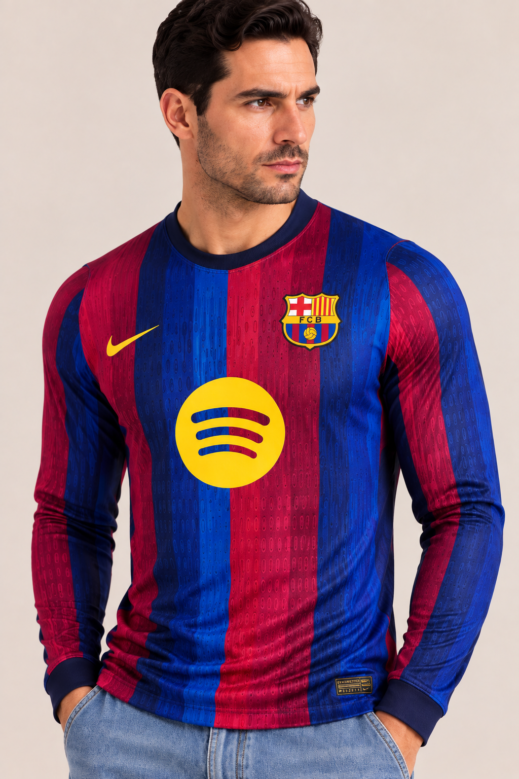 Barcelona Home Long Sleeve Jersey 2026/27