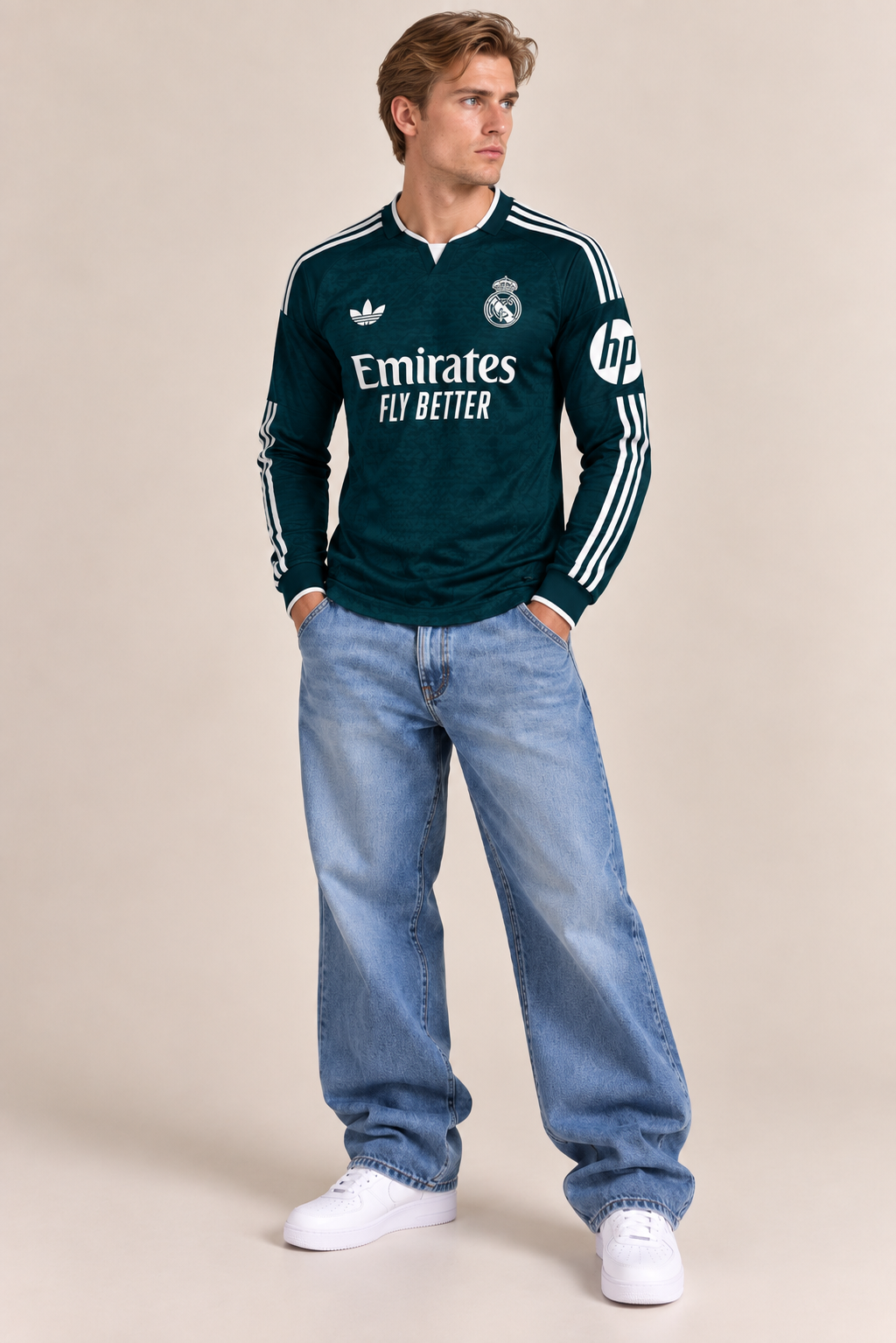 Real Madrid Away Long Sleeve Jersey 2026/27