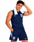 England 2026/27 Dark Blue Sleeveless Training Set – Tank Top & Shorts