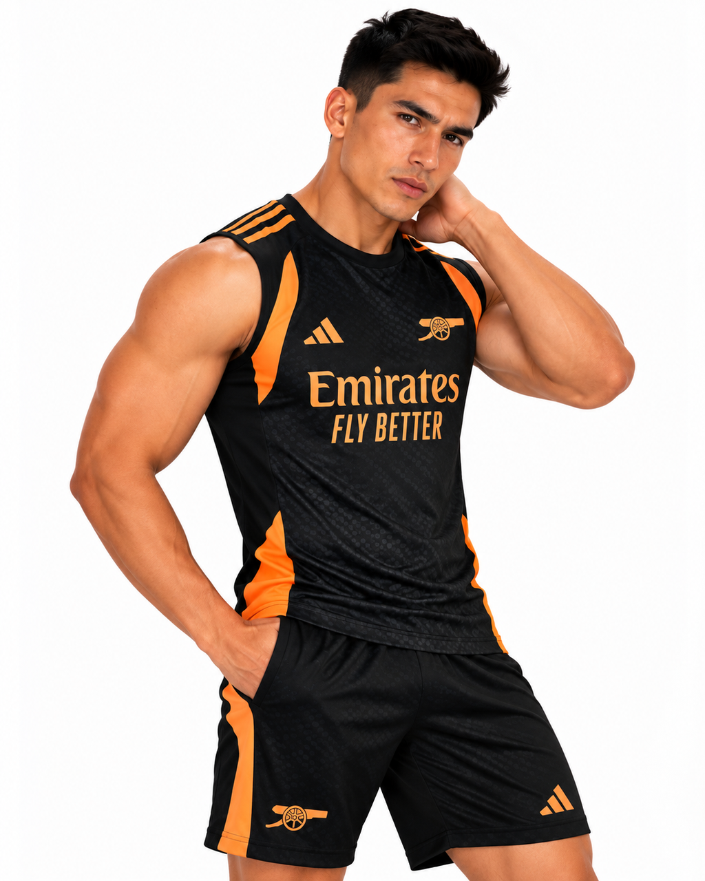 Arsenal 2026/27 Black Sleeveless Training Jersey