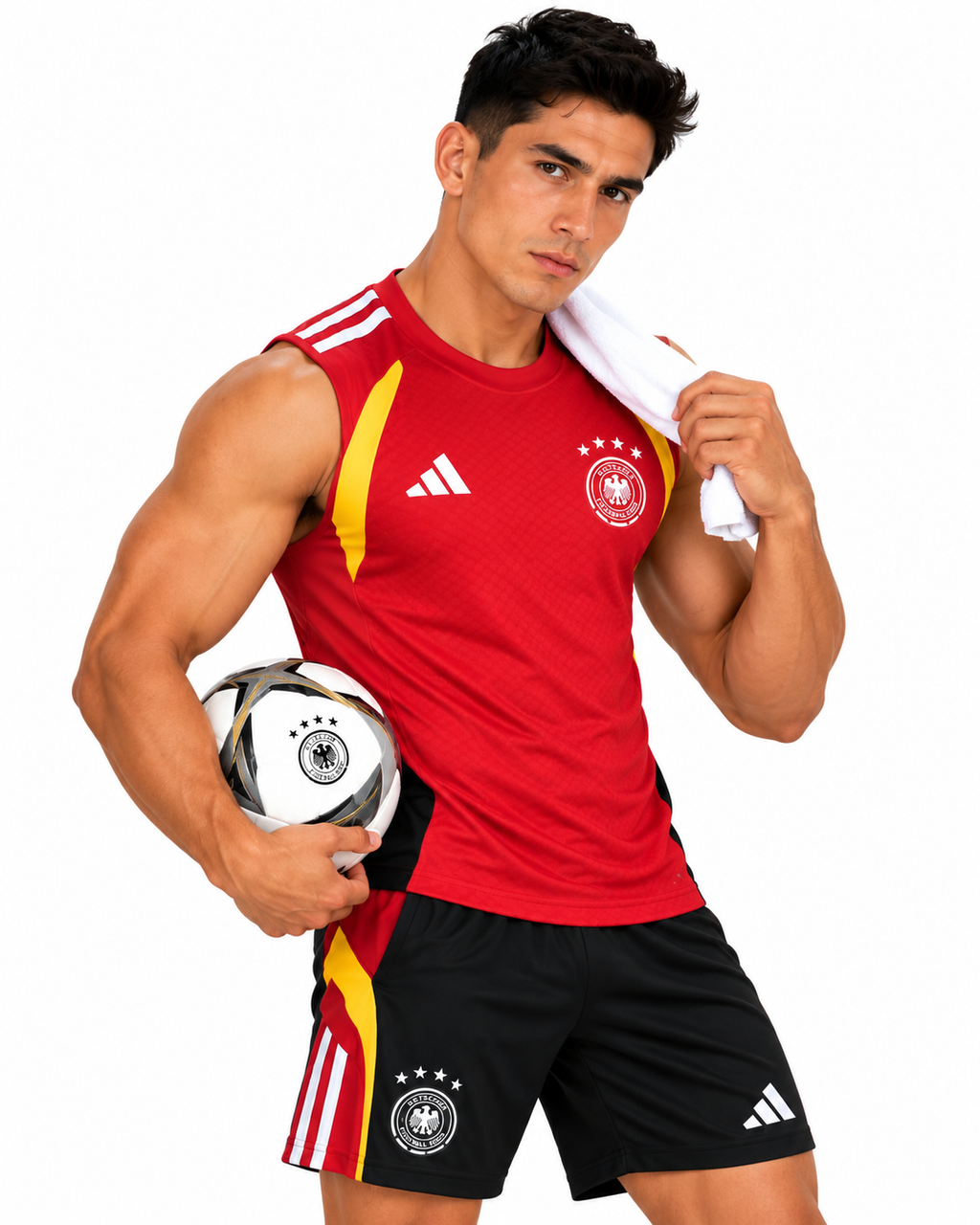 Germany 2026/27 Red Sleeveless Training Jersey