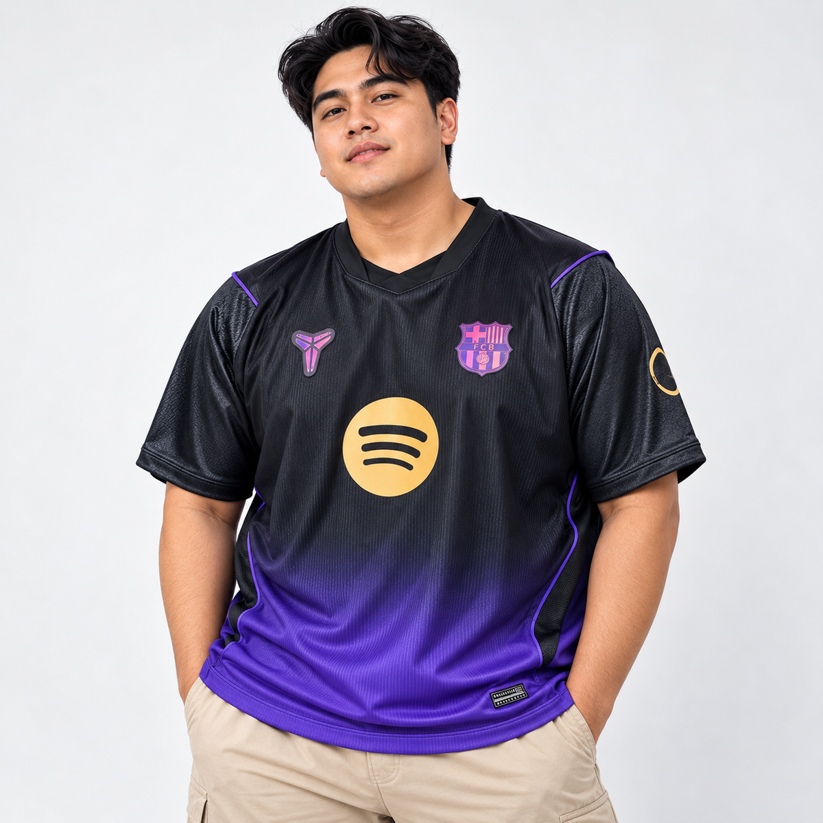 Barcelona Away Kit 2026/27 – Plus Size Football Jersey