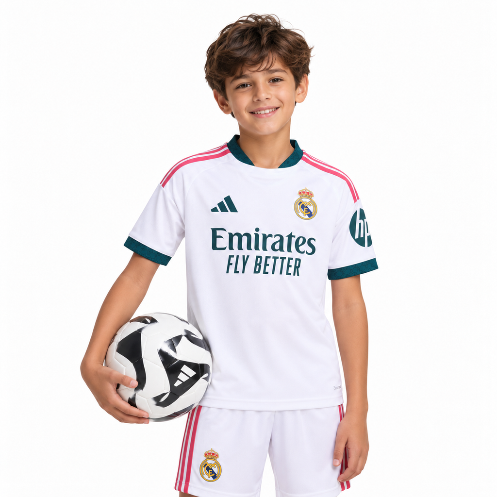 Real Madrid Home Kit for Kids 2026-27