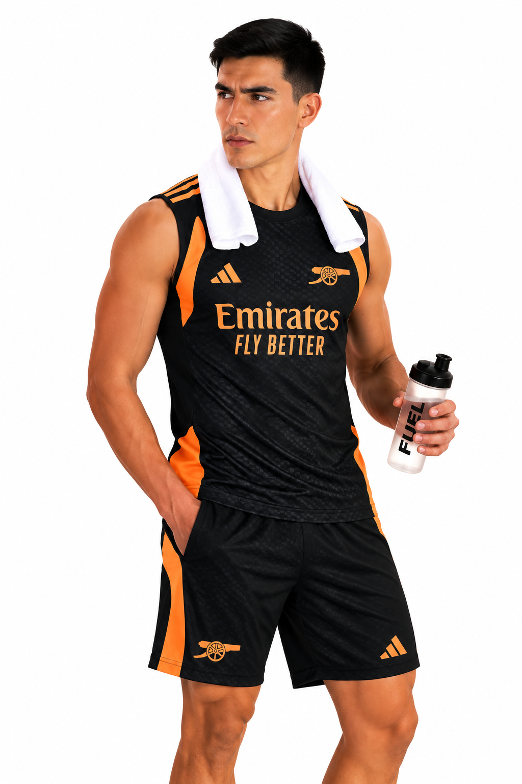 Arsenal 2026/27 Black Sleeveless Training Jersey