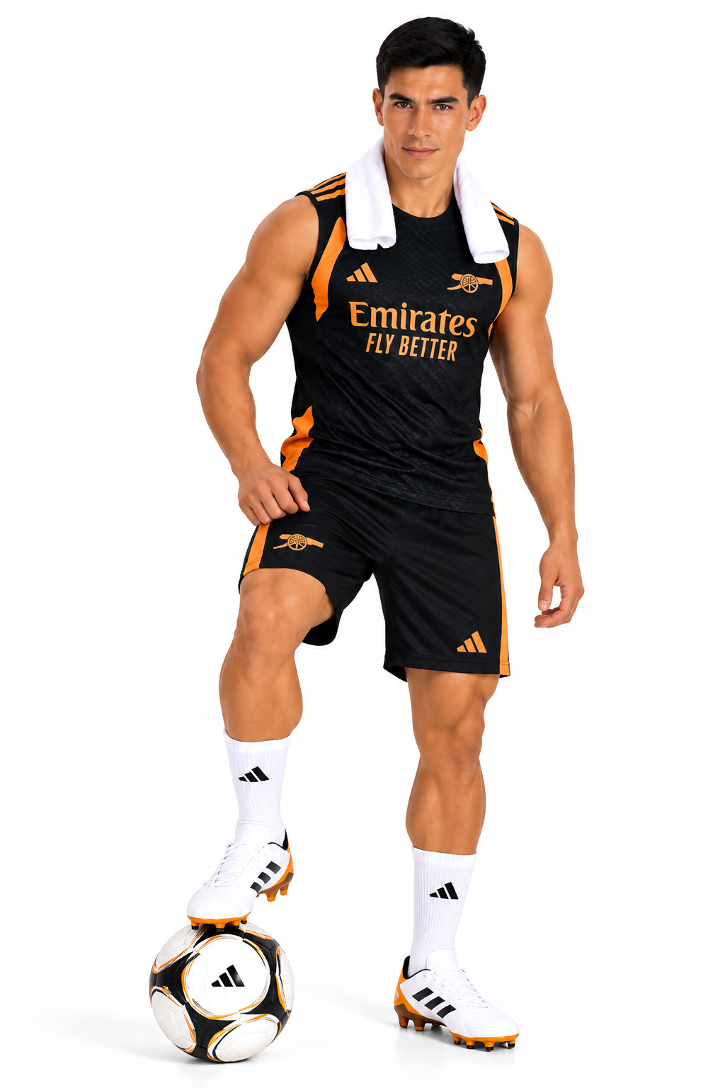 Arsenal 2026/27 Black Sleeveless Training Jersey