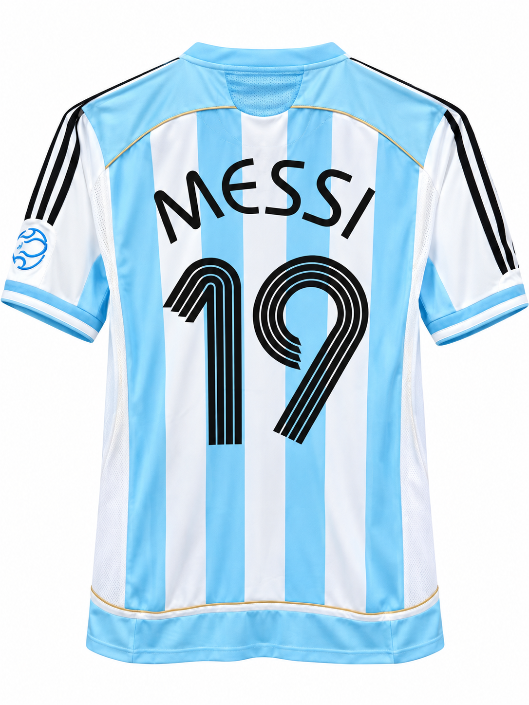 Argentina 2006 Messi #19 Home Retro Jersey