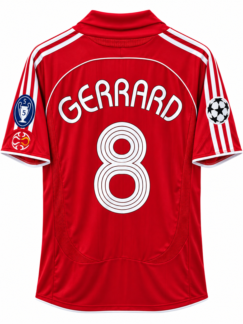 Liverpool 2006–08 Gerrard #8 Home Retro Jersey