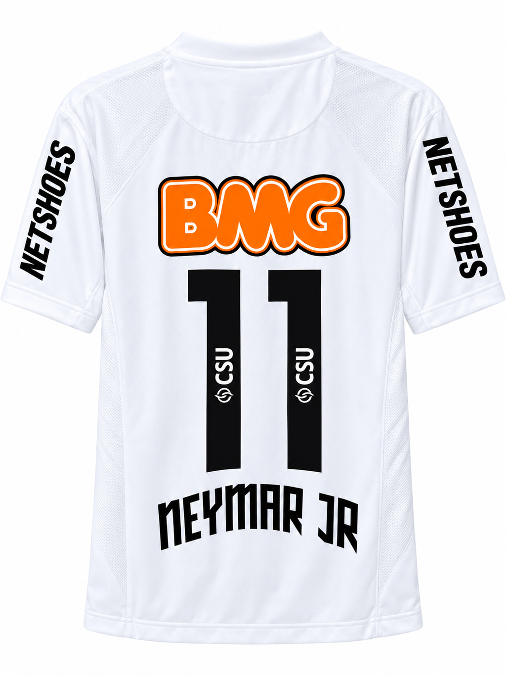 Santos FC 2011/12 Neymar Jr #11 Home Retro Jersey