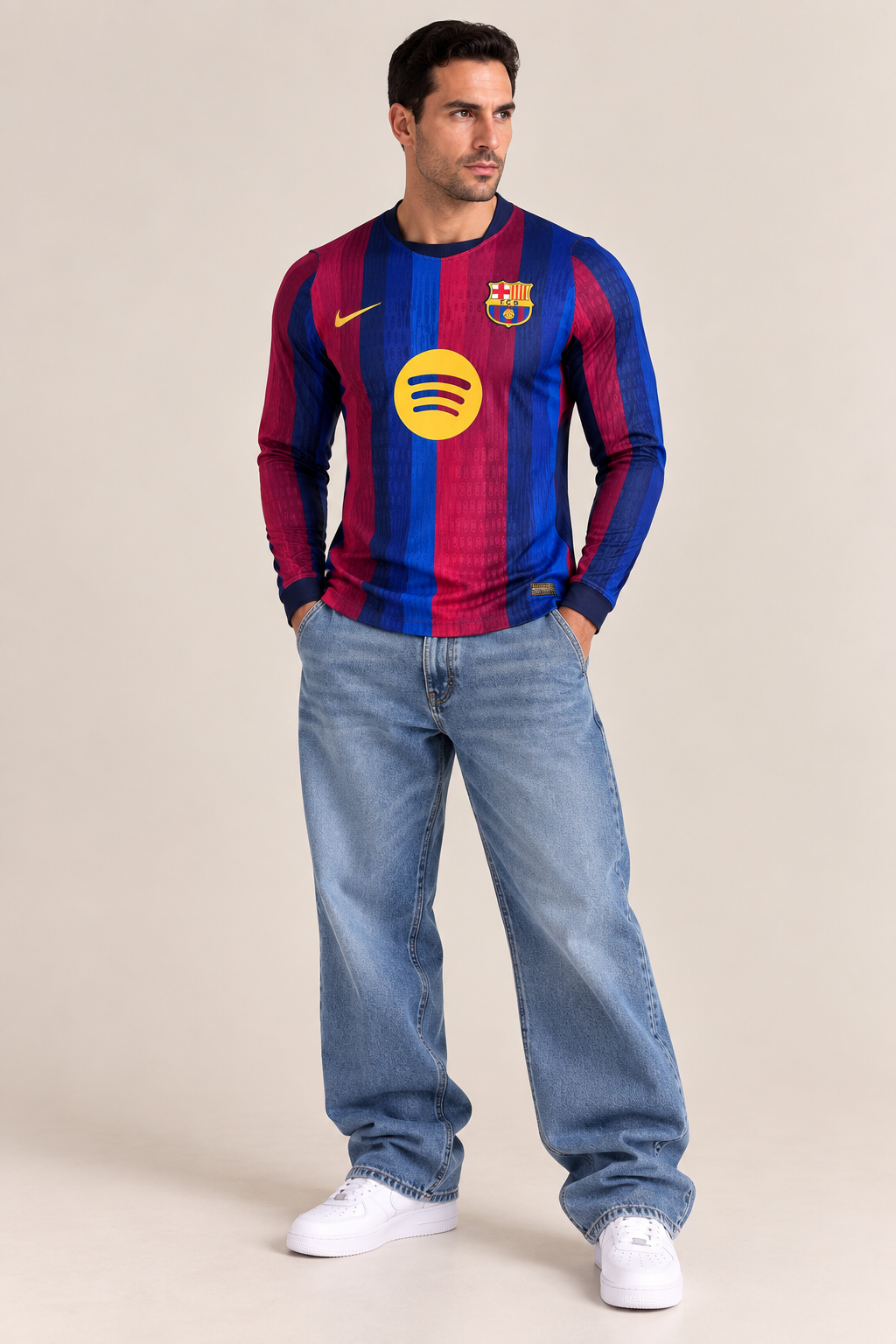 Barcelona Home Long Sleeve Jersey 2026/27