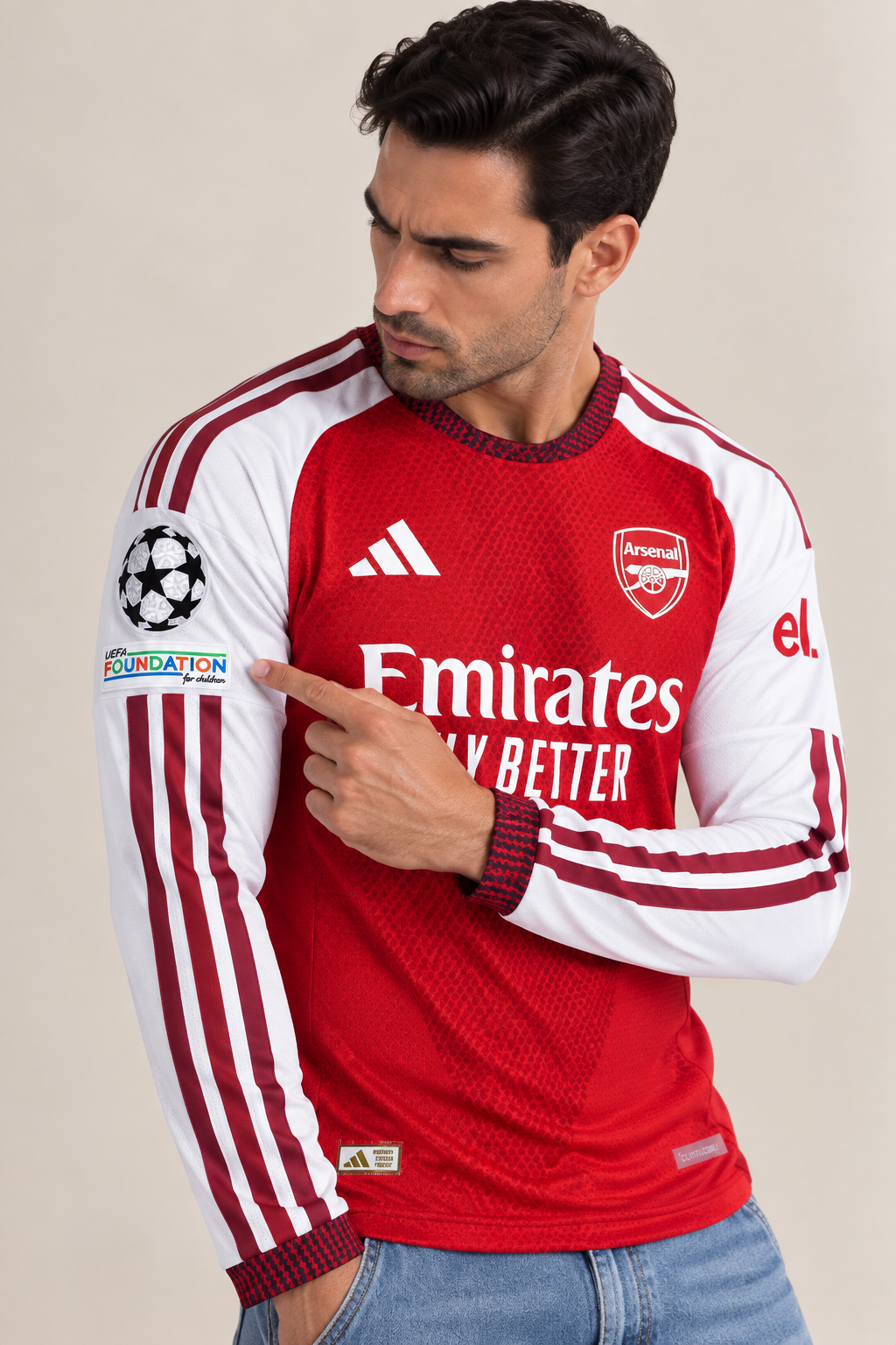 Arsenal Home Long Sleeve Jersey 2026/27