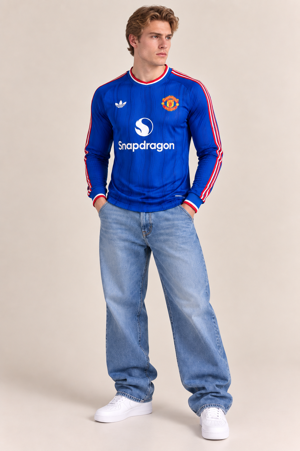 Manchester United Away Long Sleeve Jersey 2026/27