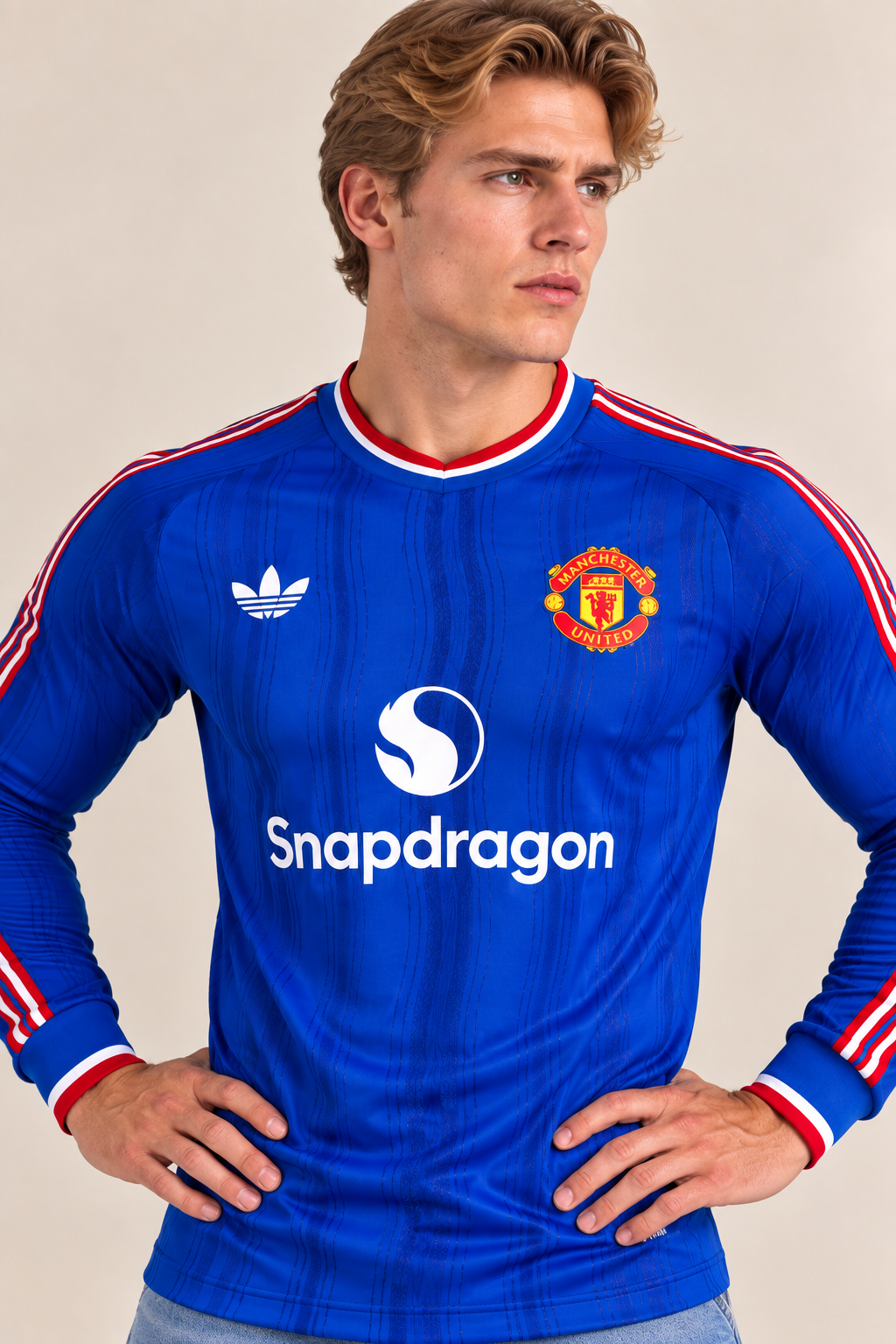 Manchester United Away Long Sleeve Jersey 2026/27