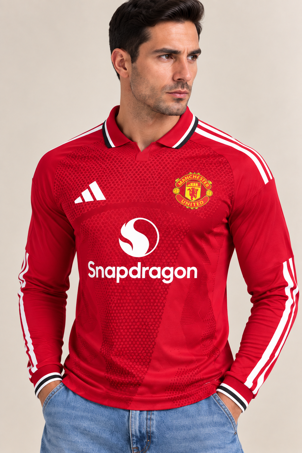 Manchester United Home Long Sleeve Jersey 2026/27