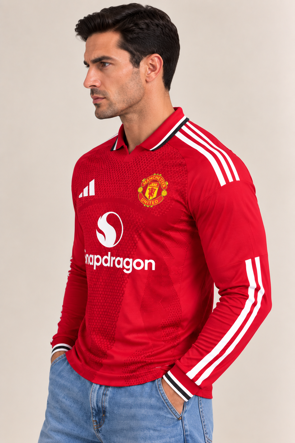 Manchester United Home Long Sleeve Jersey 2026/27