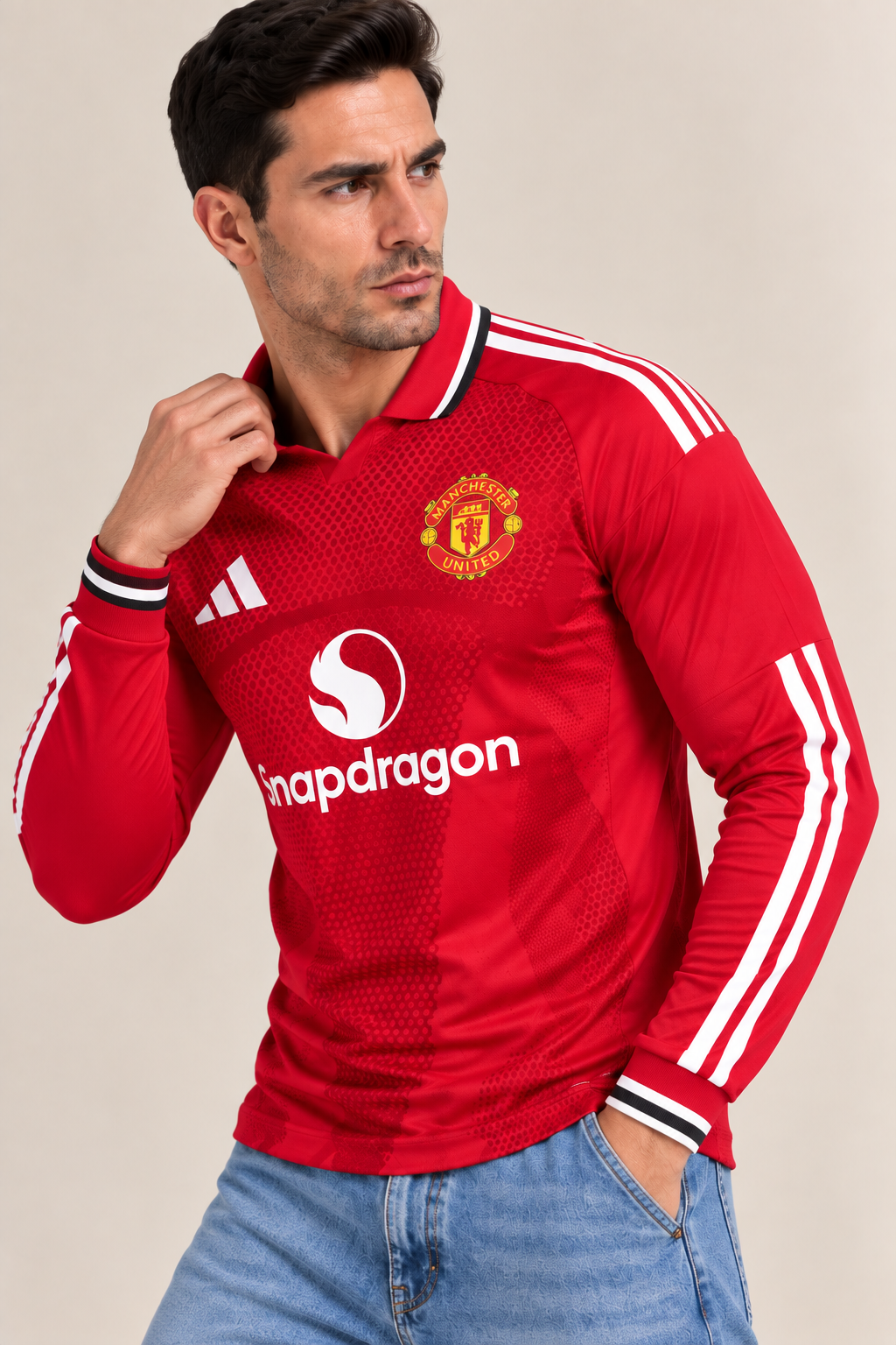 Manchester United Home Long Sleeve Jersey 2026/27