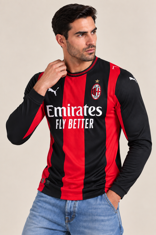 AC Milan Home Long Sleeve Jersey 2026/27