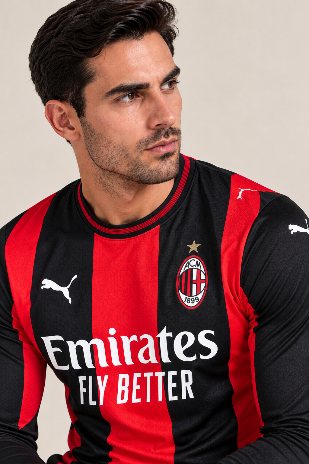 AC Milan Home Long Sleeve Jersey 2026/27