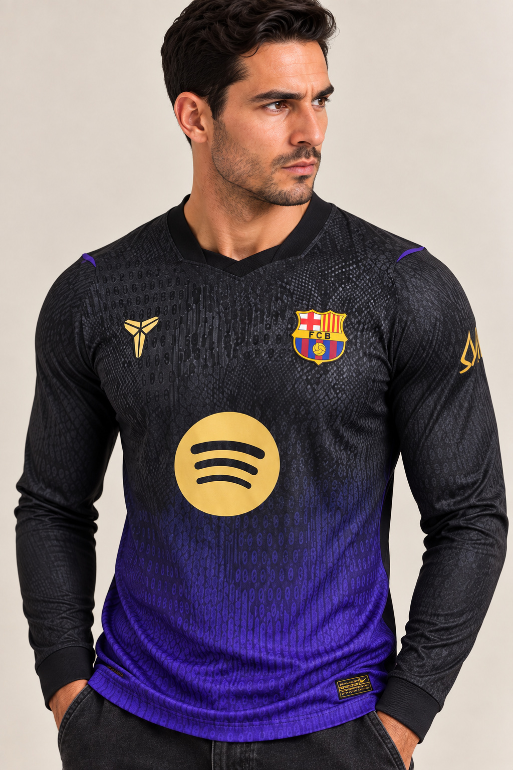 Barcelona Away Long Sleeve Jersey 2026/27