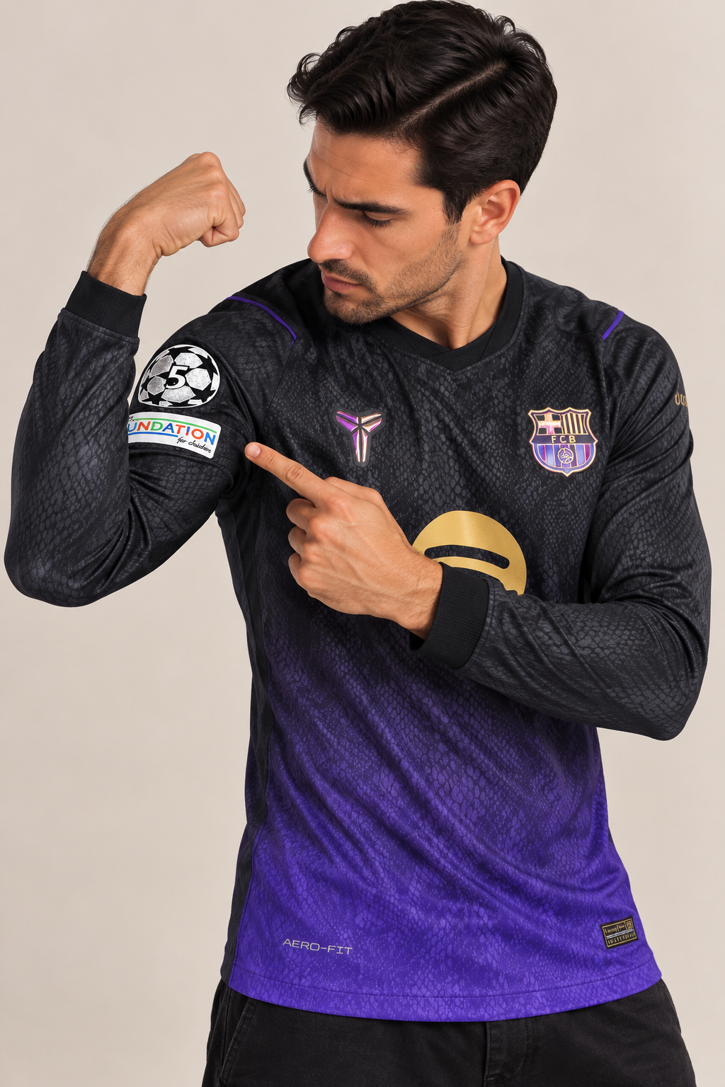 Barcelona Away Long Sleeve Jersey 2026/27