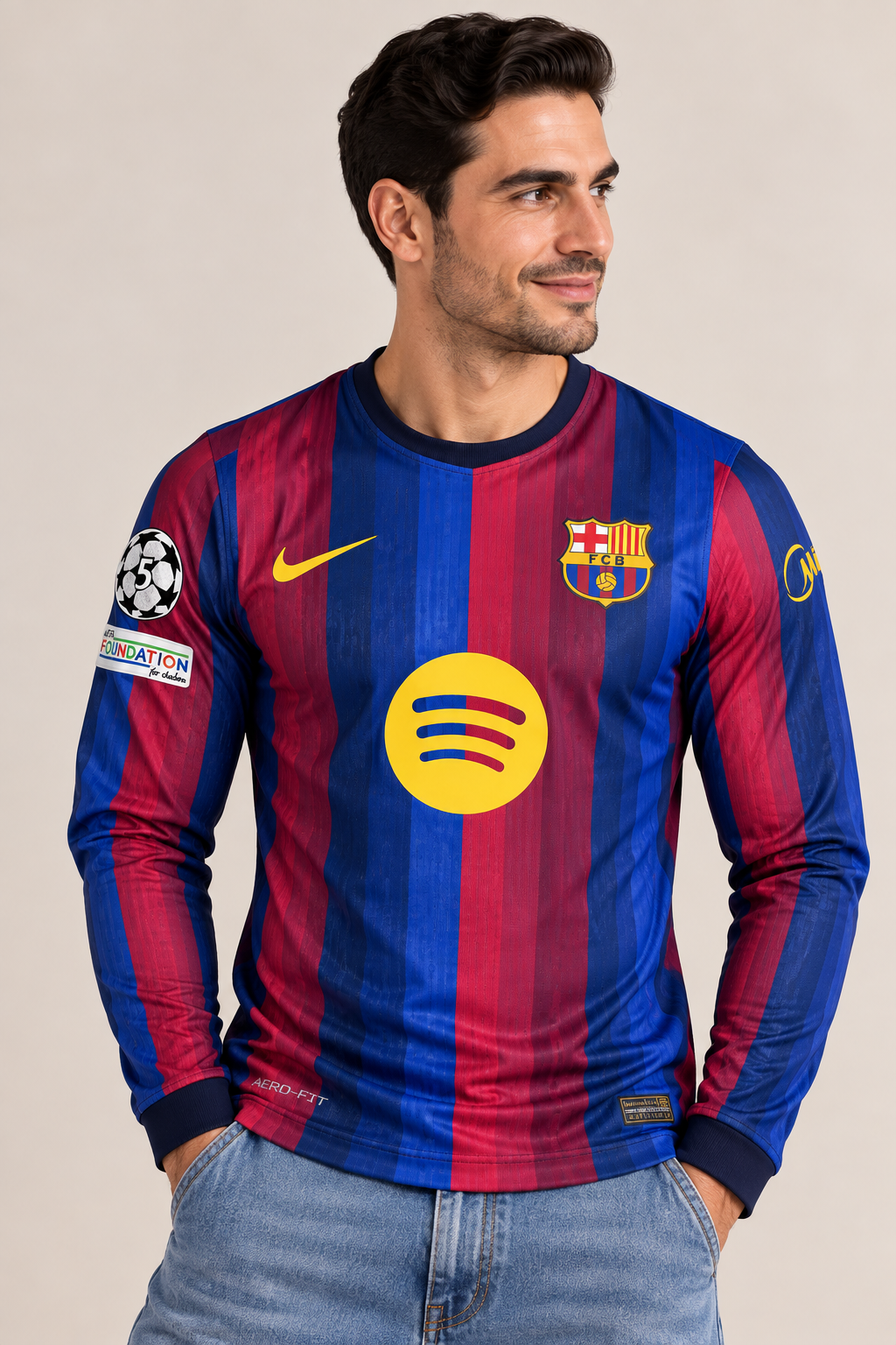 Barcelona Home Long Sleeve Jersey 2026/27