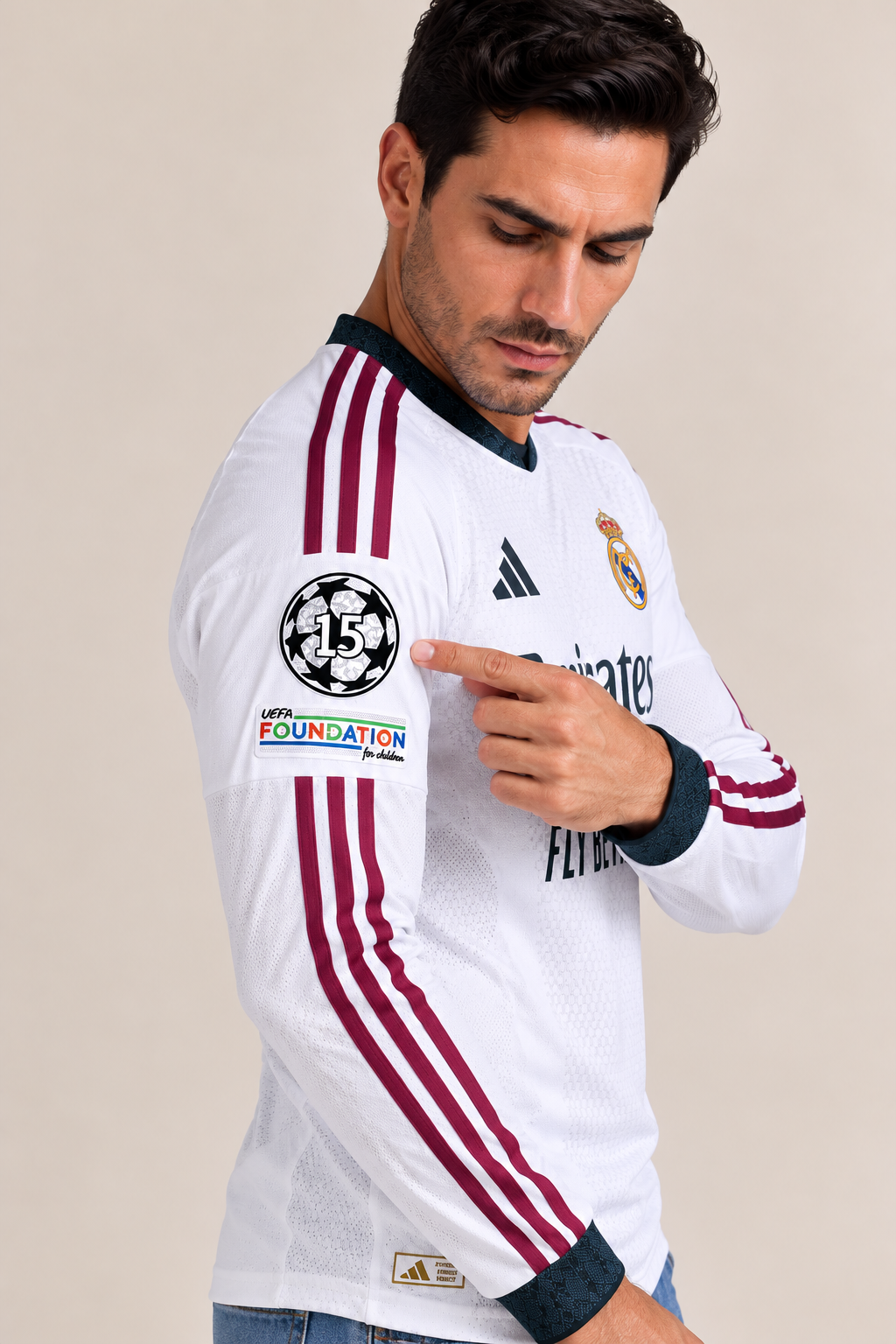 Real Madrid Home Long Sleeve Jersey 2026/27