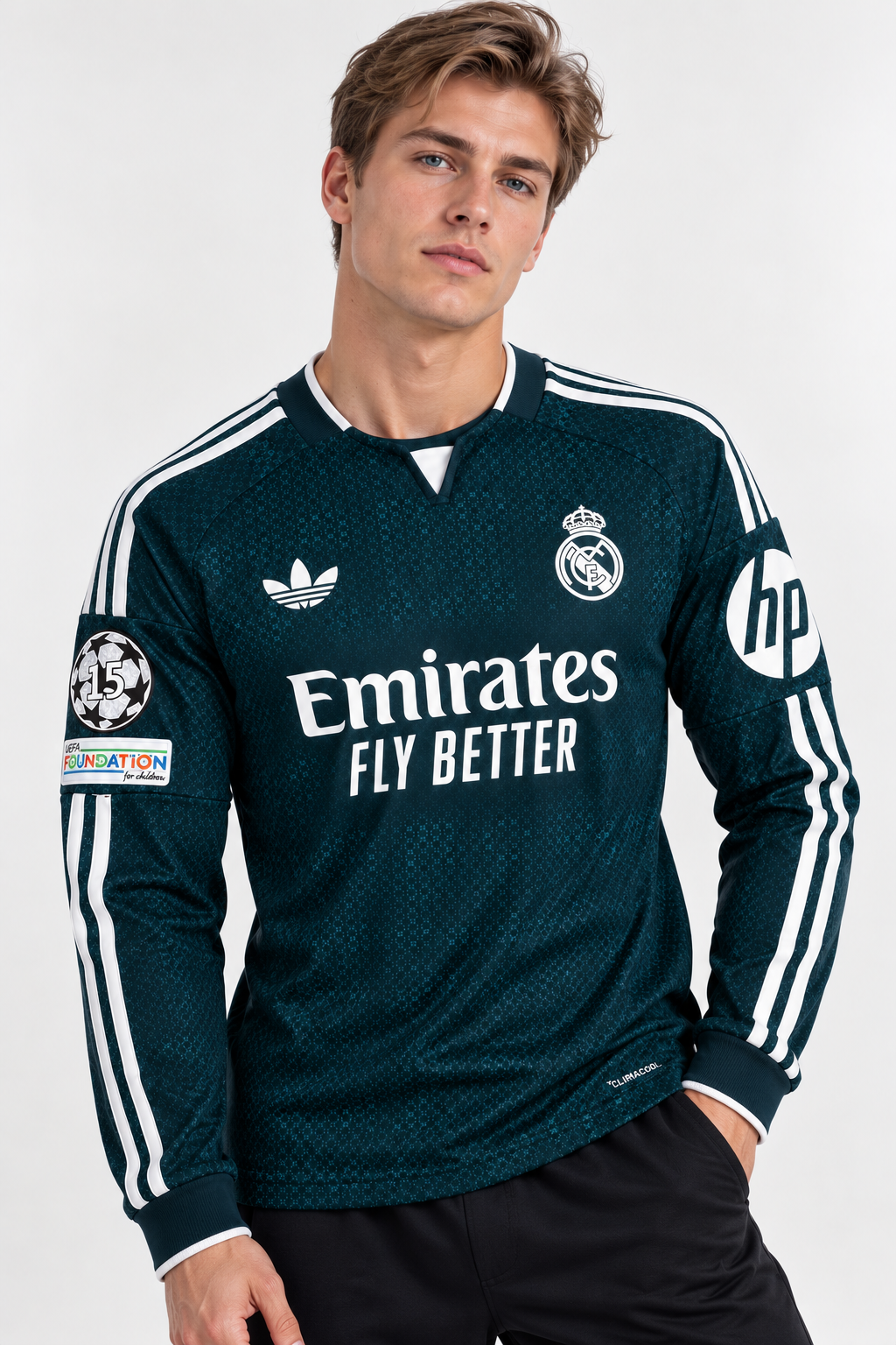 Real Madrid Away Long Sleeve Jersey 2026/27