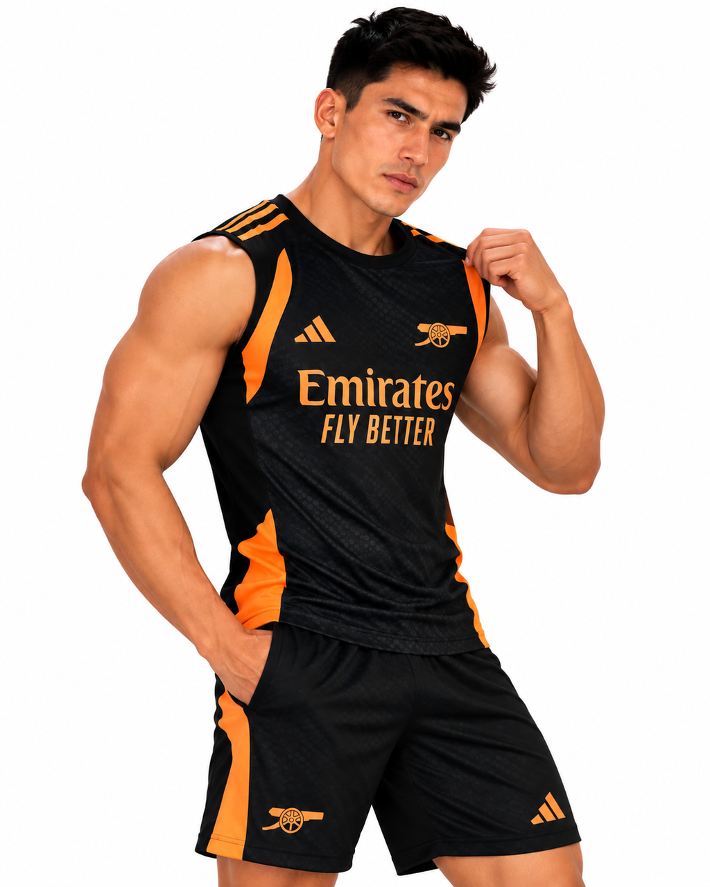 Arsenal 2026/27 Black Sleeveless Training Jersey
