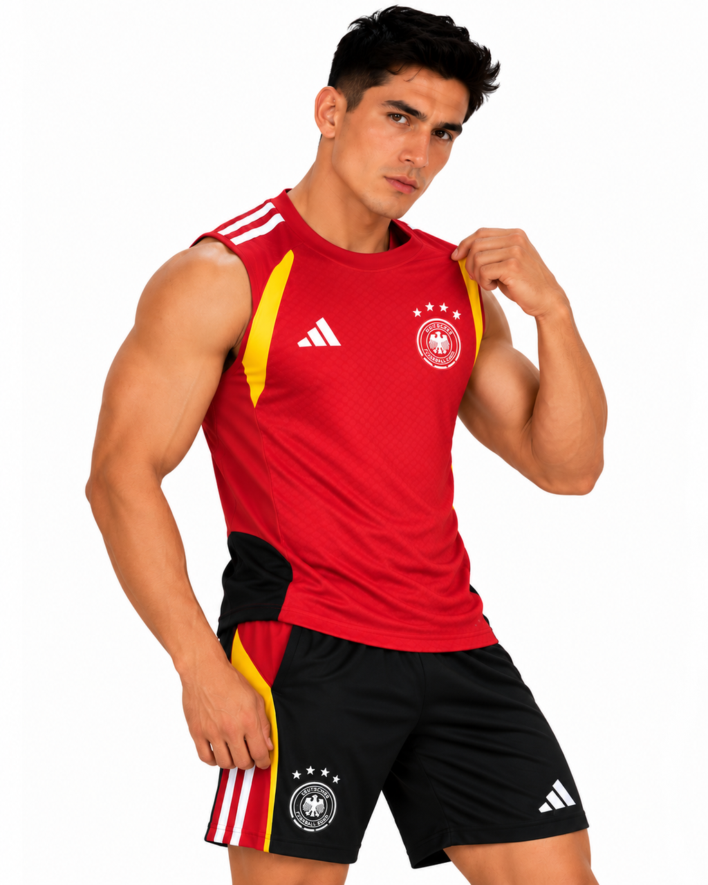 Germany 2026/27 Red Sleeveless Training Jersey