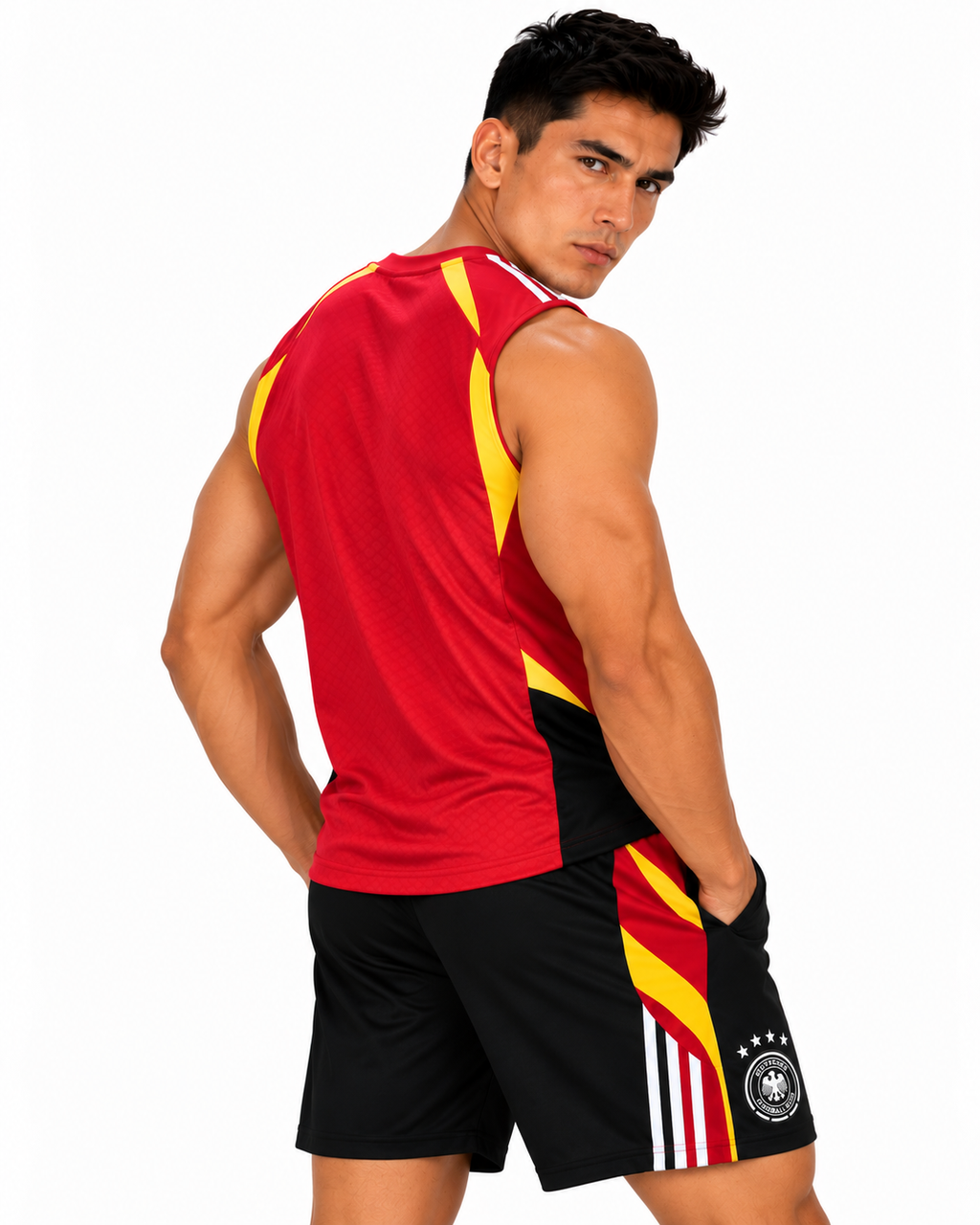 Germany 2026/27 Red Sleeveless Training Jersey