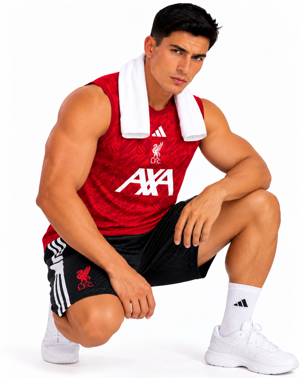 Liverpool 2026/27 Midnight Red Sleeveless Training Set – Tank Top & Shorts