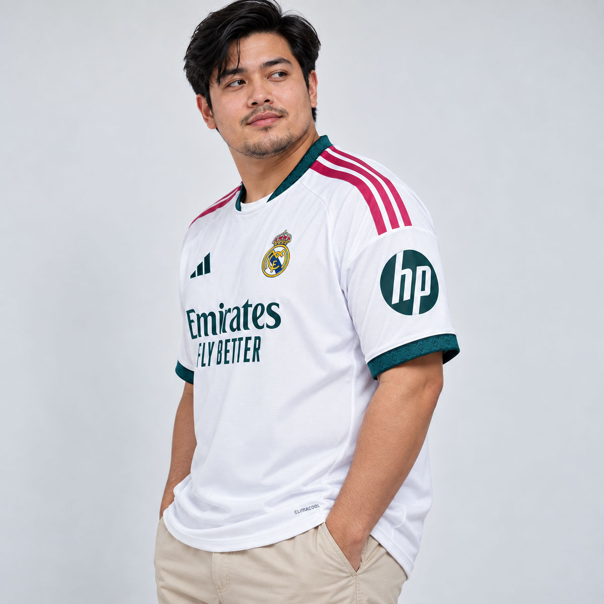 Real Madrid Home Kit 2026/27 – Plus Size Football Jersey