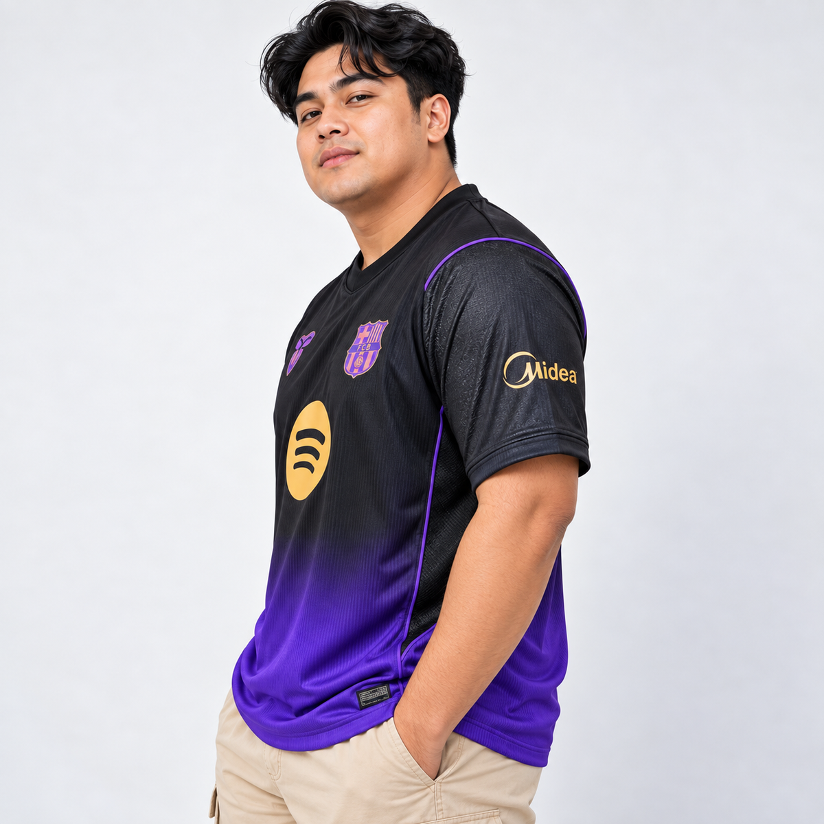 Barcelona Away Kit 2026/27 – Plus Size Football Jersey
