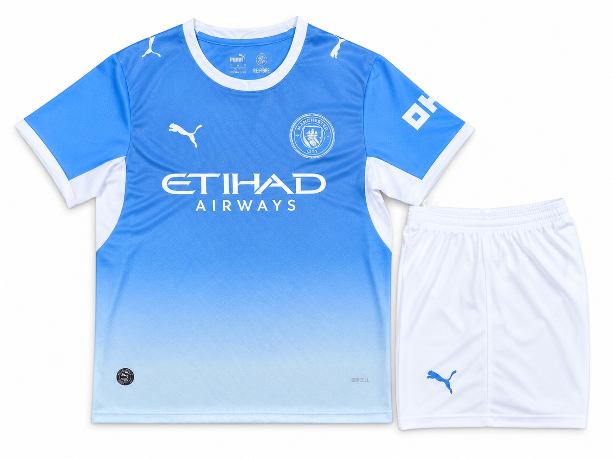 Manchester City Home Kit Set 2026-27