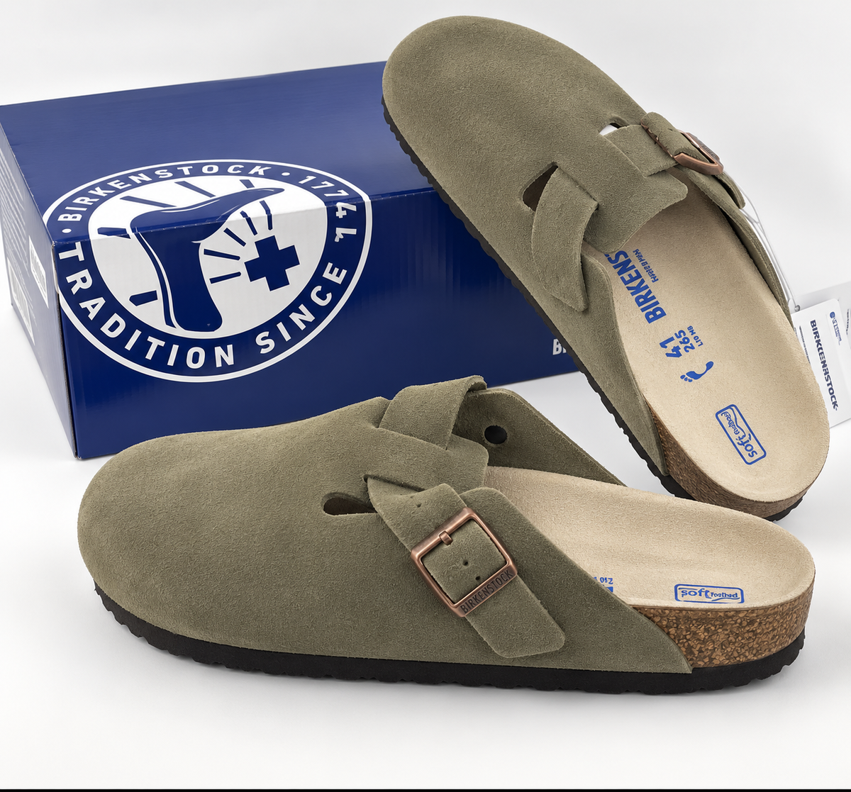 Birkenstock Boston-Thyme Tonal